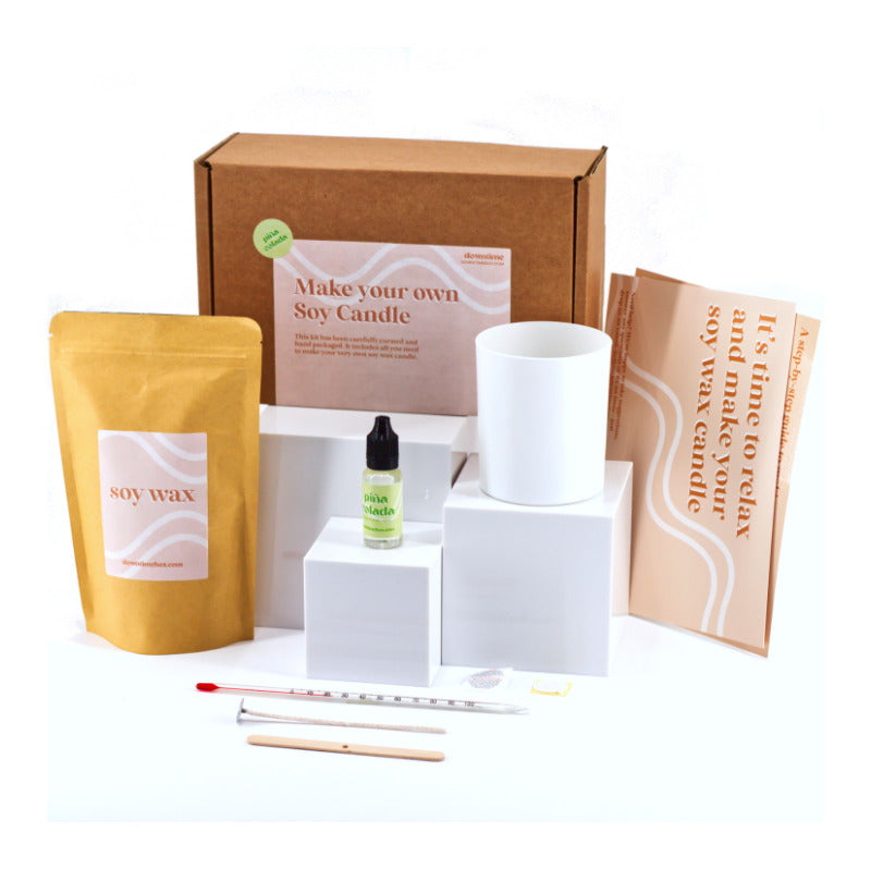 Soy Wax Candle Making Kit - Pina Colada Fragrance